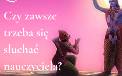 Czy zawsze trzeba się słuchać nauczyciela?